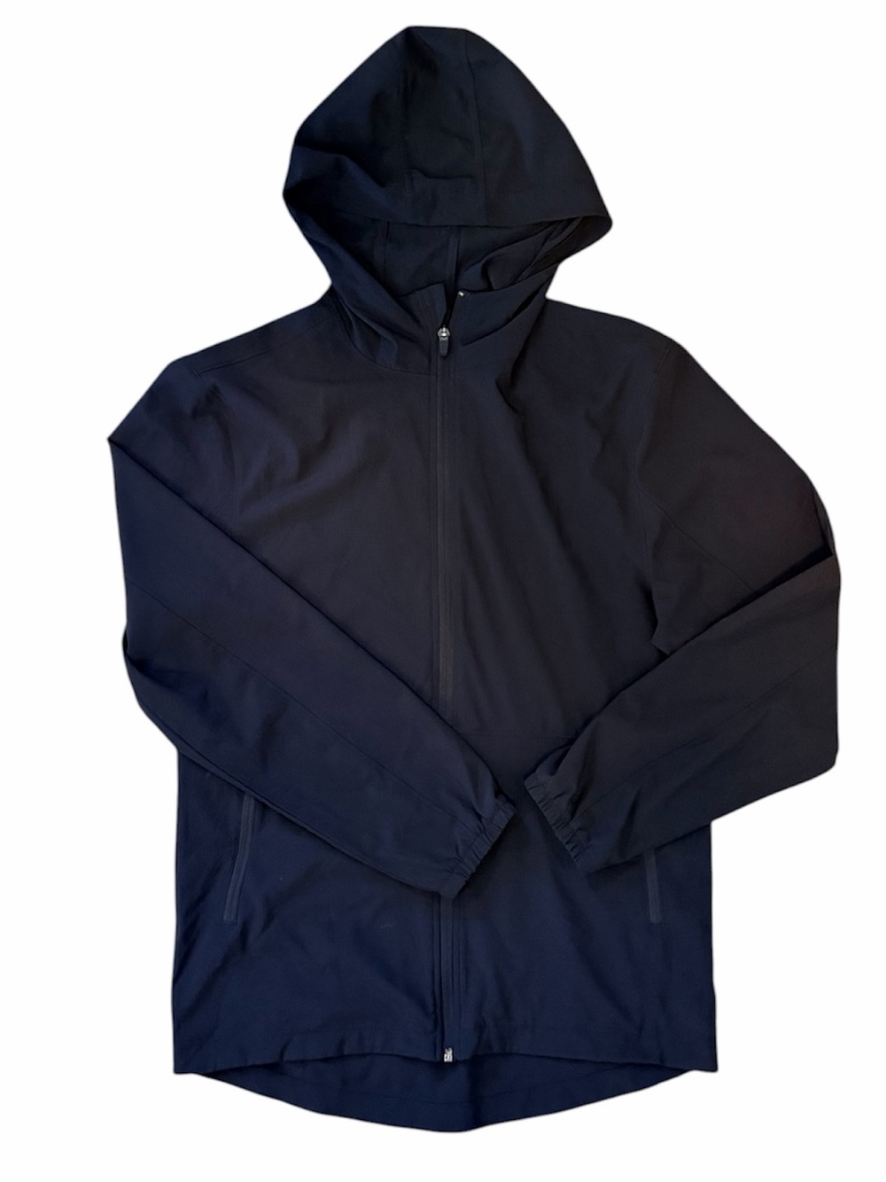 Zella Black Hooded Oversized Windbreaker Jacket